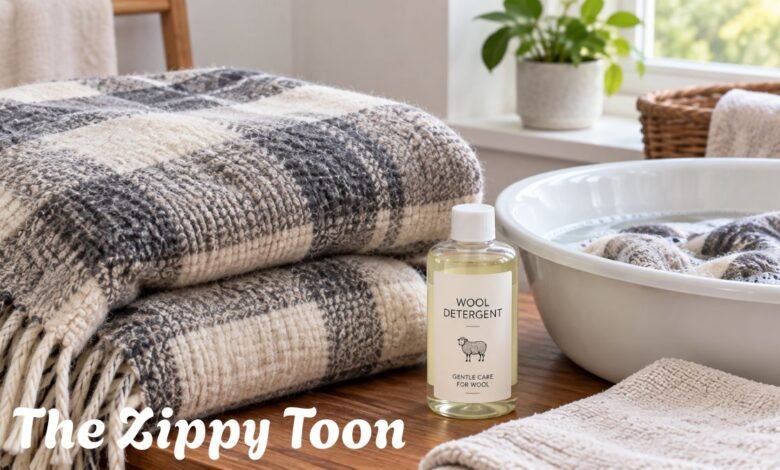 how to wash wool blanket
