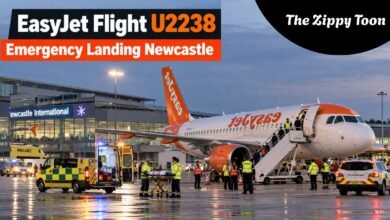 EasyJet Flight U2238 Emergency Landing Newcastle
