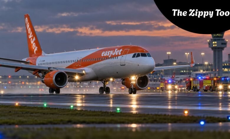 easyjet flight u24429 emergency